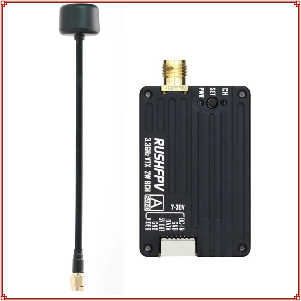 Drone Transmitter - Nuovo Trasmettitore RUSHFPV 3.3G 2W VTX
