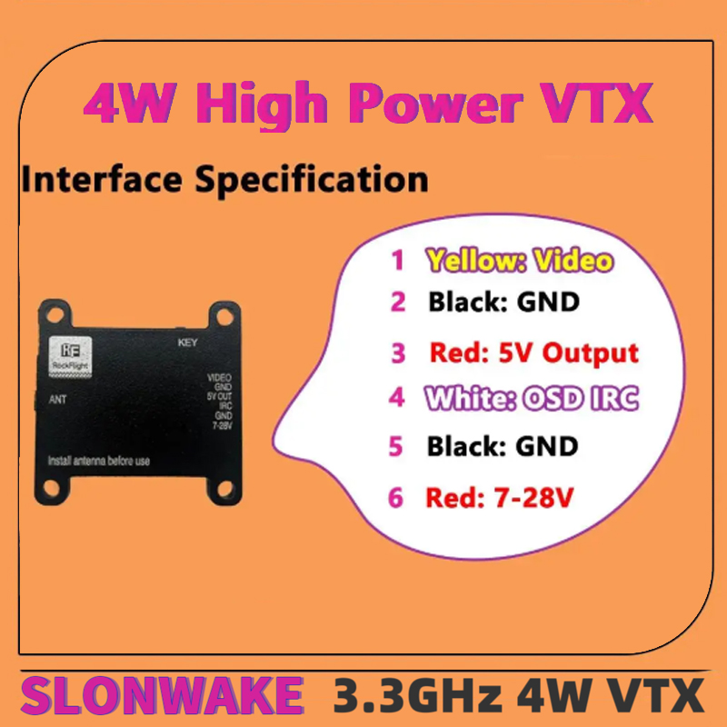Trasmettitore Video VTX SLONWA - Drone Transmitter recensione e prezzo