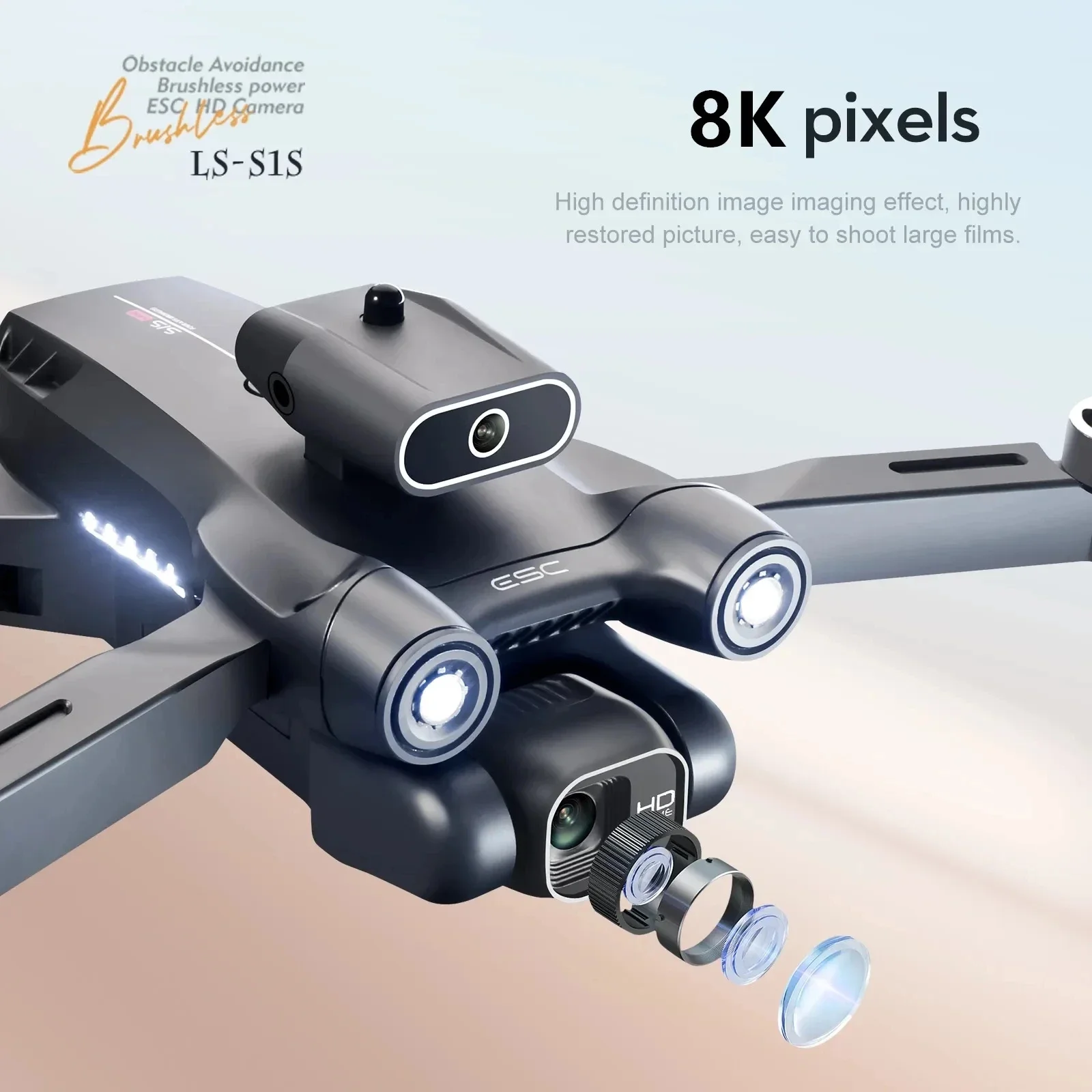 Nuovo S1S 5G GPS Drone Camera  - Drone Gps Mount recensione e prezzo