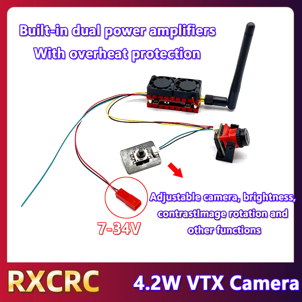 RXCRC 5.8G 48CH 4.2W Trasmetti - Drone Transmitter recensione e prezzo