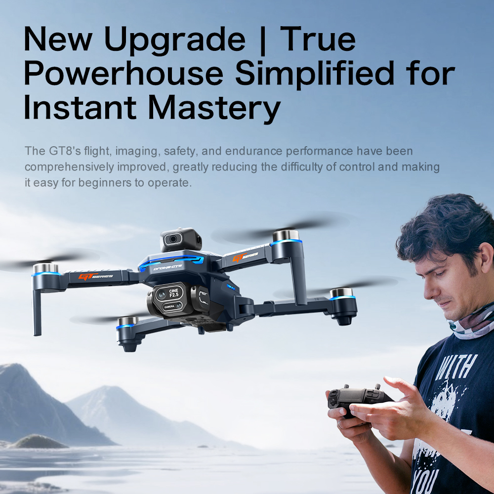 Drone Lenovo GT8 8K Profession - Drone Gps Mount recensione e prezzo
