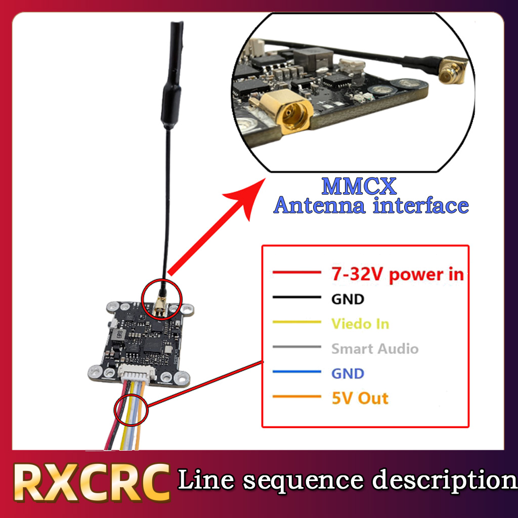 Modulo RXCRC 5.8G 48CH 1.6W VT - Drone Transmitter recensione e prezzo
