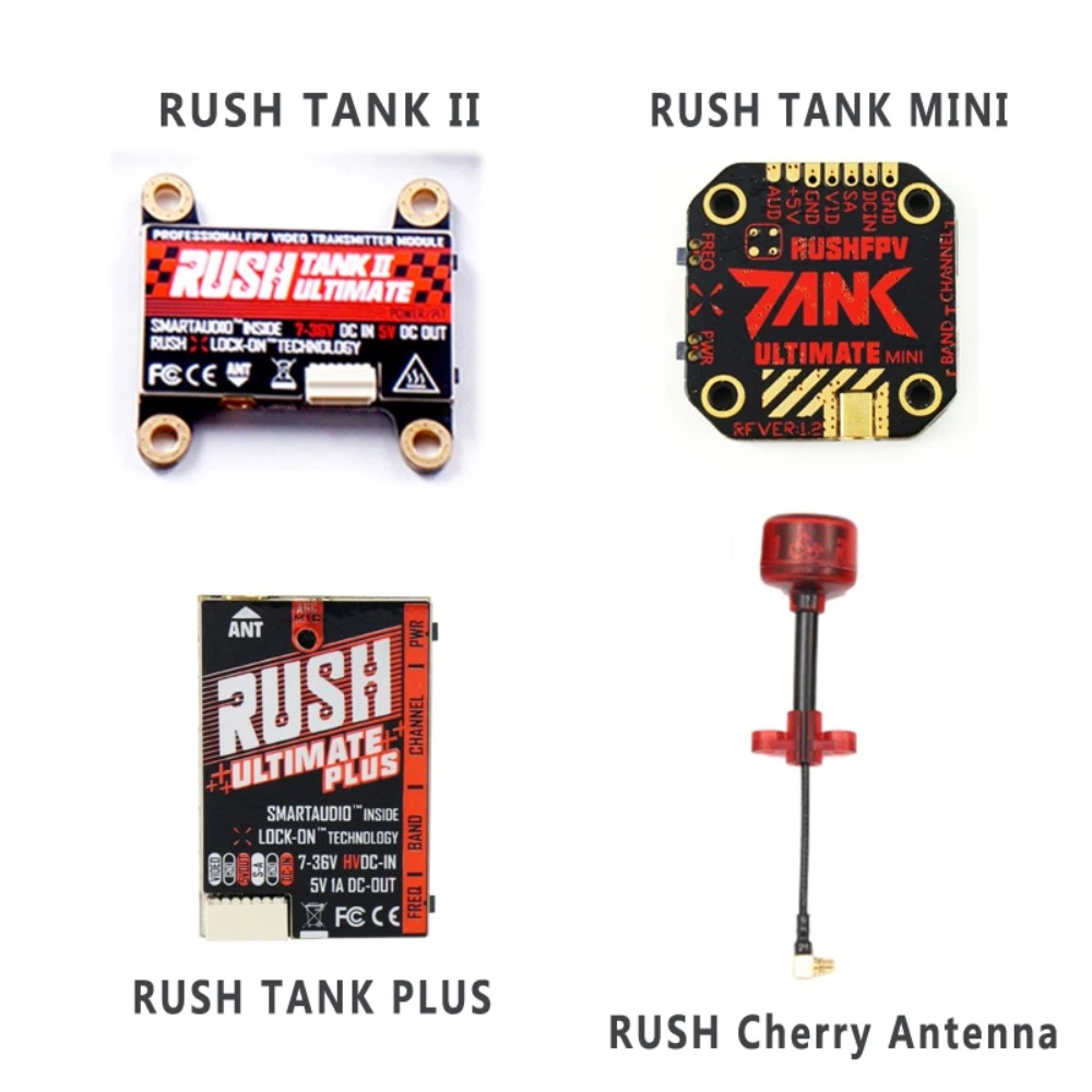 RUSH TANK Ultimate II/Mini/PLU - Drone Transmitter recensione e prezzo