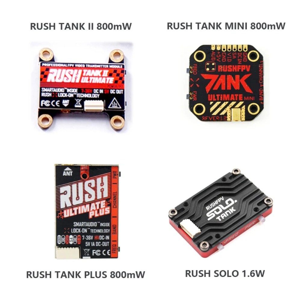 RUSH TANK Ultimate II/Mini/PLU - Drone Transmitter recensione e prezzo