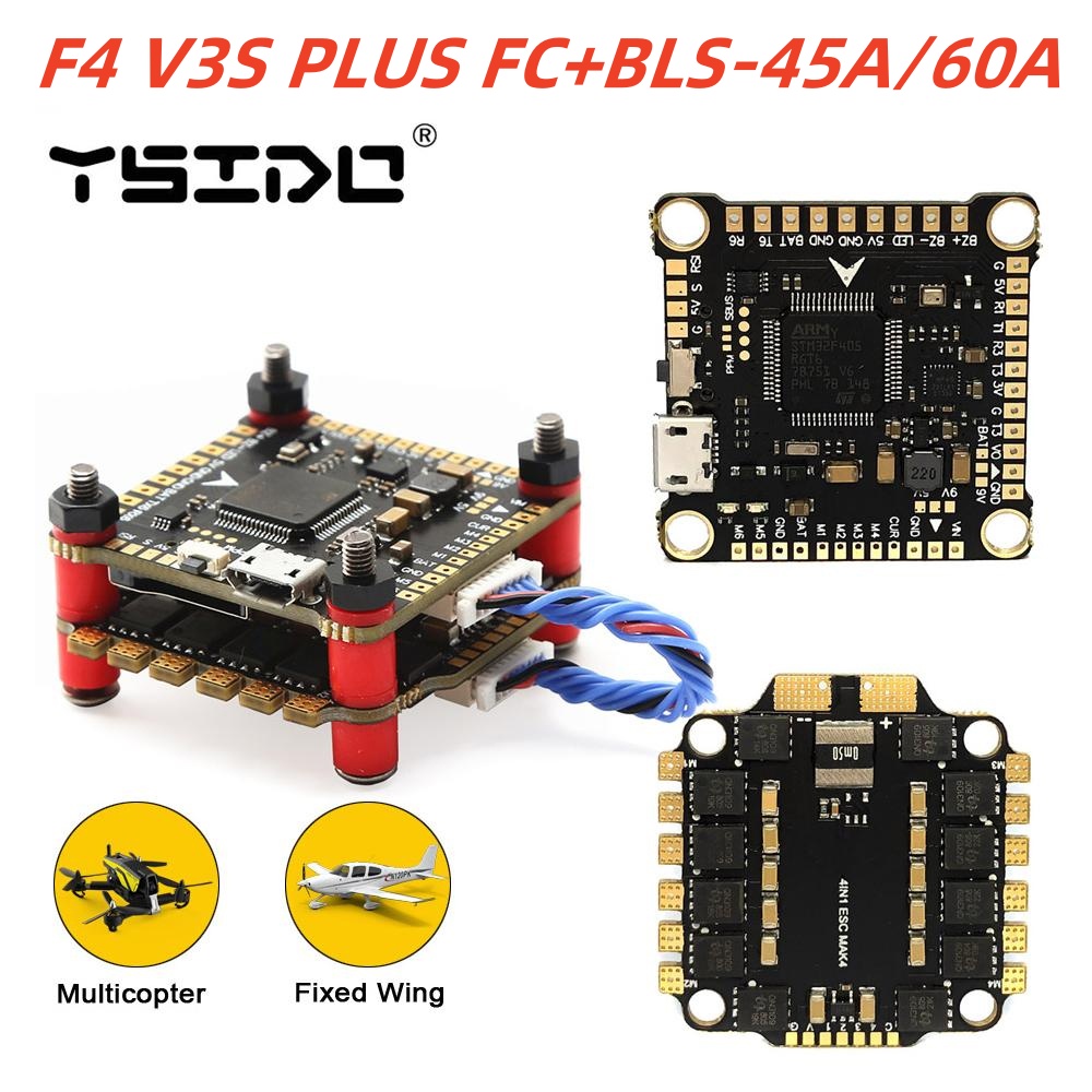 YSIDO NUOVO F4 V3S PLUS Contro - Betaflight Fc F4 recensione e prezzo